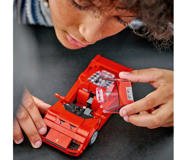 LEGO Speed Champions 76934 Supersamochód Ferrari F40 V29 - 1266186 - zdjęcie 9